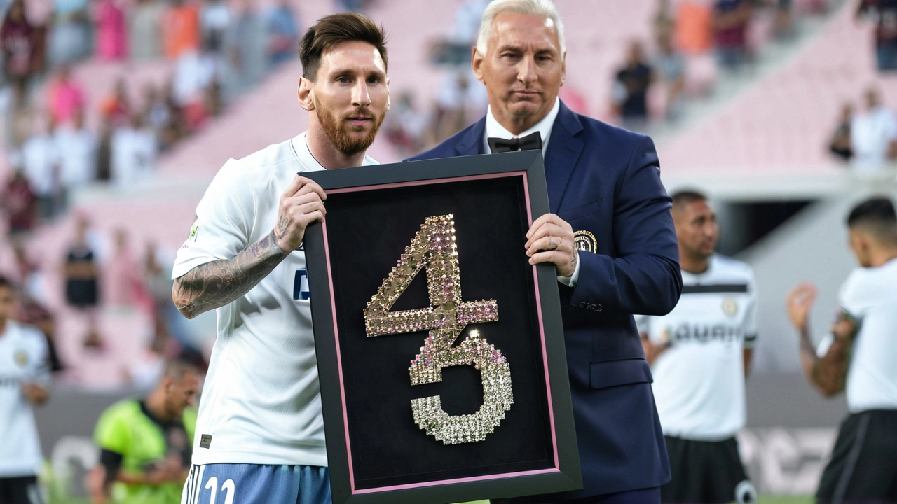 Inter Miami Pays Tribute to Lionel Messi's 45 Trophies in Grand Celebration