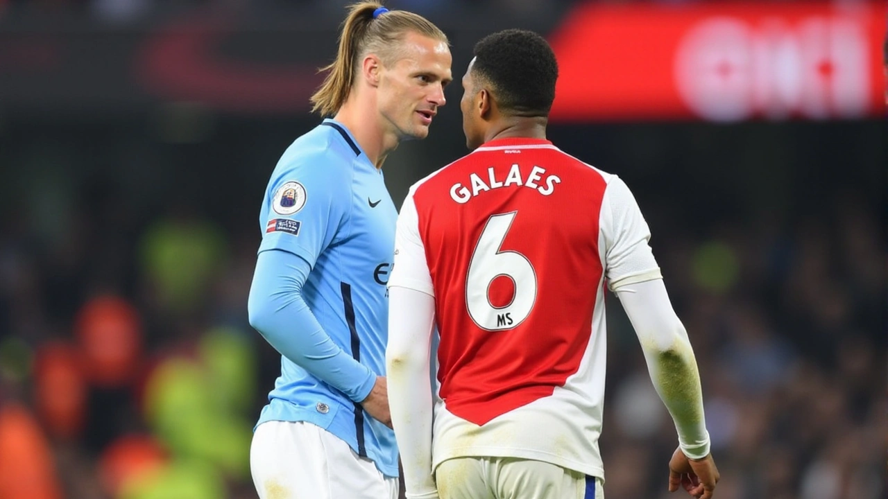 Erling Haaland Avoids Ban After Fiery Exchange with Gabriel Magalhaes During Manchester City-Arsenal Clash