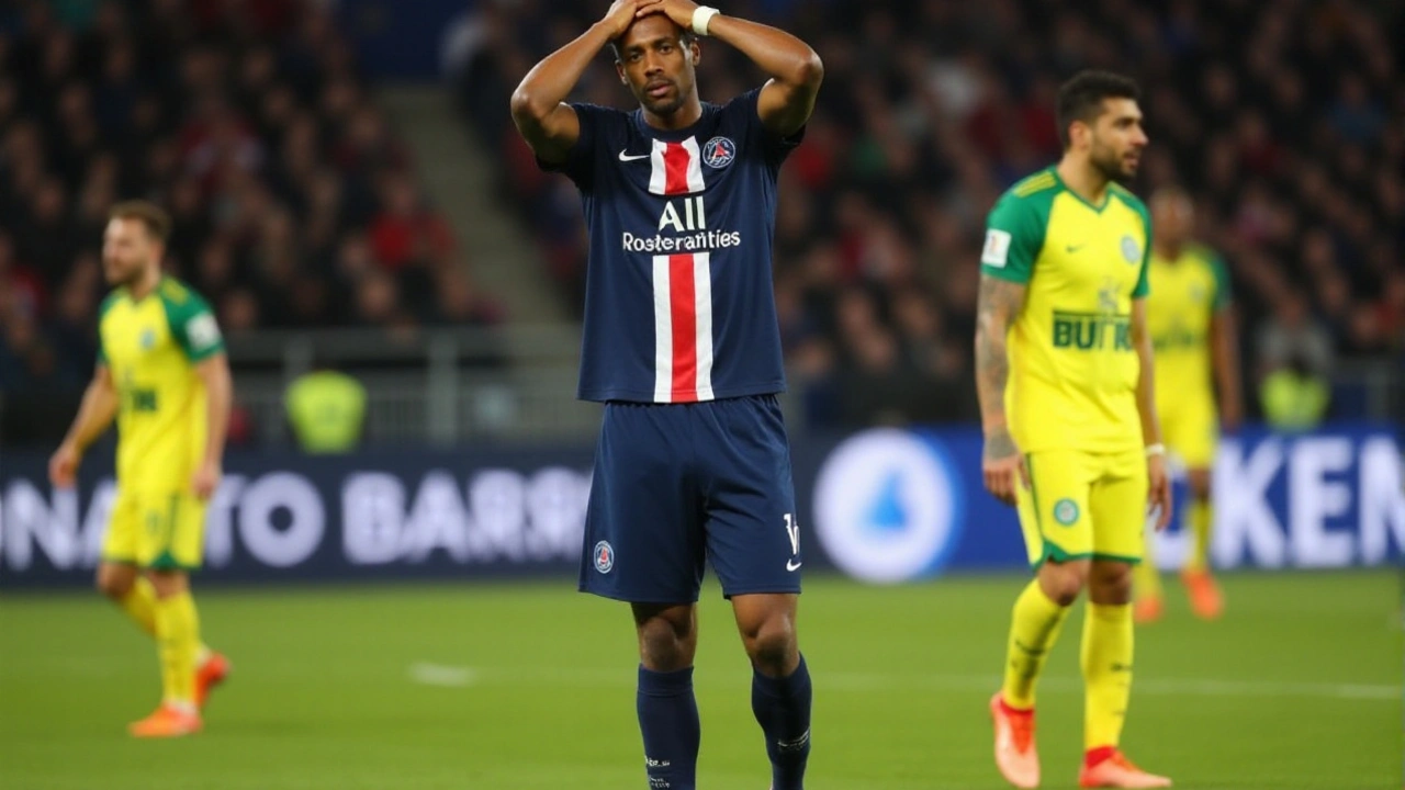 PSG Faces Unexpected Challenge in Stalemate Against Nantes in Ligue 1