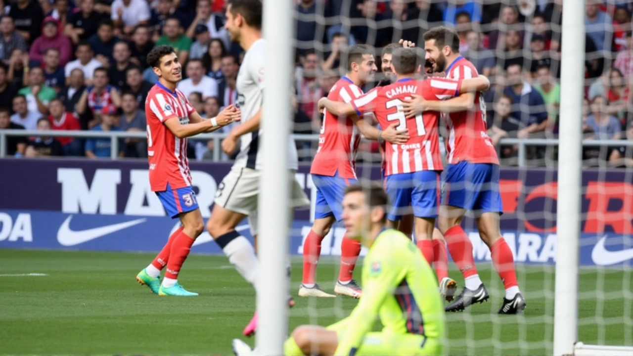 Atletico Madrid Tops La Liga with Record-Breaking Win Over Osasuna