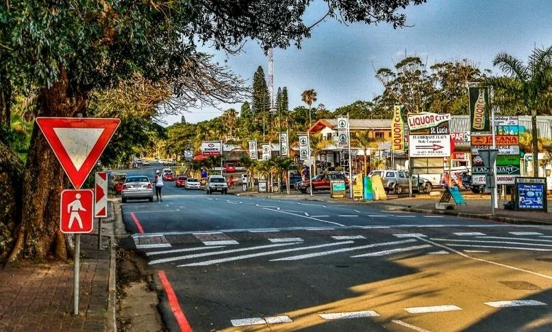 St Lucia KZN South Africa Main Street