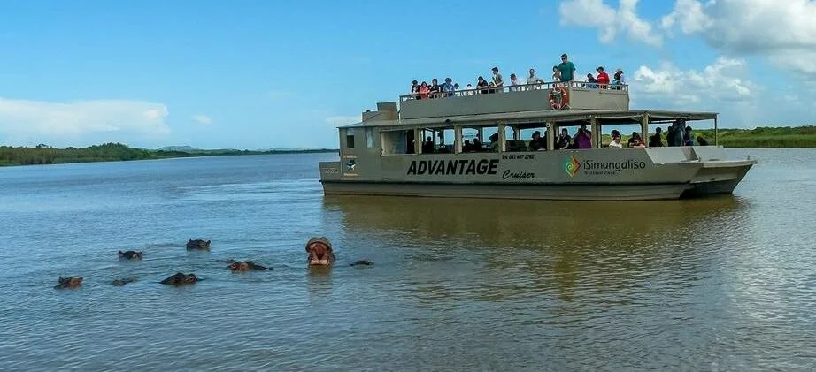 St Lucia KZN South Africa boat cruise estuary